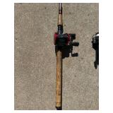 Set of 2 Fishing Rods with Reels - Abu Garcia and Mitchell