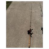 Set of 2 Fishing Rods with Reels - Abu Garcia and Mitchell