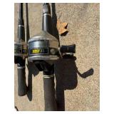 Pair of Zebco 33 Fishing Reels with Lew