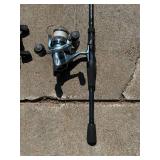 Set of Fishing Rods with Shimano Spirex and Quantum Reels