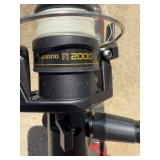 Set of Fishing Rods with Reels - Shimano R2000 and ABU Ambassadeur