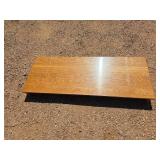 Expandable Oak Dining Table with 4 Matching Chairs