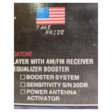 American Hi-Fi Model CR 61 Car Audio System with 125W Speakers