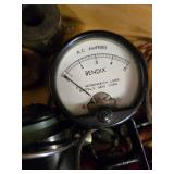 Vintage Electronics and Tools Collection including Volt Meters and Stud Sensor