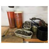 Assortment of Hand Tools, Hardware, and Fasteners