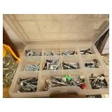 Assortment of Hand Tools, Hardware, and Fasteners