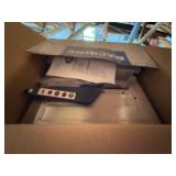 Tile Cutting Machine CTC550 and Vintage Metal Barrel