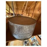 Tile Cutting Machine CTC550 and Vintage Metal Barrel