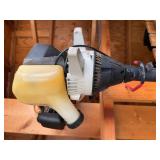 Gas-Powered String Trimmer with Curved Shaft