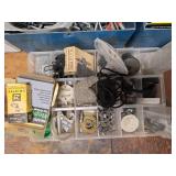 Collection of Assorted Hardware and Fasteners
