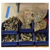 Assorted Hot Dip Galvanized Bolts, Nuts, and Washers Collection