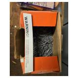 Assorted Nails and Fasteners Collection with Storage Bins