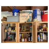 Varied Collection of Home Improvement Supplies and Tools - content quantities unverified