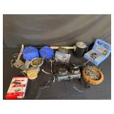 Assorted Garage and Workshop Tools with Accessories