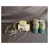 Penncraft Model 5200 Paint and Insecticide Sprayer with Coleman Propane Fuel Canisters
