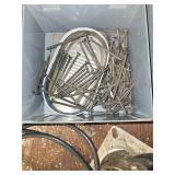 Assorted Hardware Lot with Screws, Nails, and Electronic Components