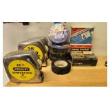 Collection of Hardware Tools and Accessories Including T-50 Staples and Fly Catchers