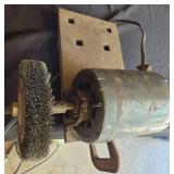 Used Westinghouse Electric Motor with Wire Brush Attachment