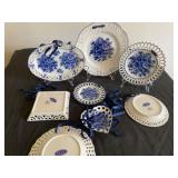 Blue BASIC Porcelain by Home Essentials & Beyond
