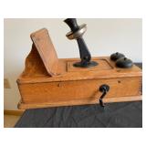 Wooden Vintage Telephone
