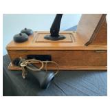 Wooden Vintage Telephone
