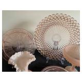 Stunning Pink Entertaining Glassware