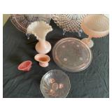 Stunning Pink Entertaining Glassware