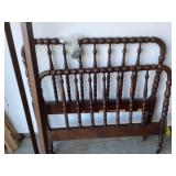 Spindle Wooden Twin Bed Frame