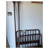 Spindle Wooden Twin Bed Frame