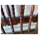 Spindle Wooden Twin Bed Frame