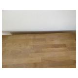 Wood Butcher Block Kitchen Stand with Drawers and Wheels on One End