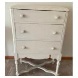 Unique Style Vintage White Homemade Cabinet