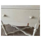 Unique Style Vintage White Homemade Cabinet
