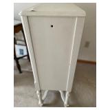 Unique Style Vintage White Homemade Cabinet