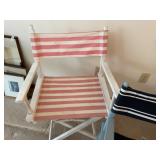 Three Foldable Directors Chairs