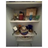 Two White Storage Cabinets--Pictured Separately