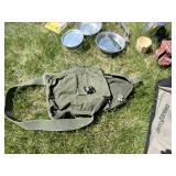 Camping Gear with Mess Kit, Coffeepot and