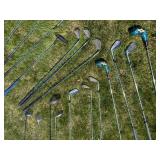 Centuria True Temper, Wilson and Star Flight Golfclubs, Golf bag and Practice Balls