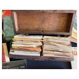 Rosemaling Recipe Box & Various Cookbooks