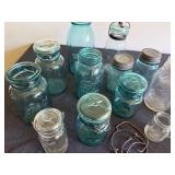 Vintage Ball, Kerr, Golden Harvest LeParfait & Globe Mason Jars