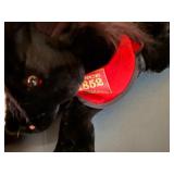 Cute Handcrafted Bench With Beanie Babies, Boyd Bear & Wells Fargo Horse