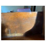 Cute Handcrafted Bench With Beanie Babies, Boyd Bear & Wells Fargo Horse