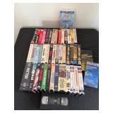 Great Hits!  VHS Tapes including Johnny Carson, Patton & Sound of Music
