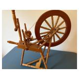 Wooden Spinning Wheel