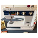 ELNA Air Electric SU Sewing Machine with Manuals & Accessories