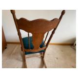Vintage Oak Rocking Chair