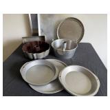 Lets Do Some Baking! Baking Collection with Cookie Sheets & Angel food Pan