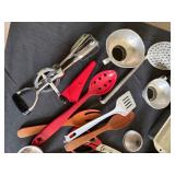 Kitchen Basics with Bowls, Pans, Utensils, Egg Poaching Cups & Nut Chopper