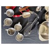 Kitchen Basics with Bowls, Pans, Utensils, Egg Poaching Cups & Nut Chopper