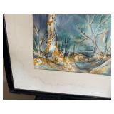 Decorate with these Framed Watercolor Painting